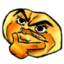 E_THINKINGINTENSIFIES Discord sticker from SocialBar | Make Friends • Active • VC Calls • Gaming • Emotes • Anime • Roblox • Chill • Fun