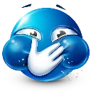 BlueGuyLaughingItsAssOut Discord Emoji