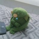 A_SadFrog Discord sticker | SocialBar | Make Friends • Active • VC Calls • Gaming • Emotes • Anime • Roblox • Chill • Fun