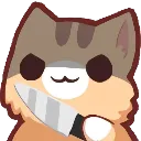 Cat Knife cat_knife Discord Emoji