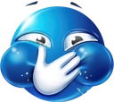 D_BlueLmao Discord sticker | SocialBar | Make Friends • Active • VC Calls • Gaming • Emotes • Anime • Roblox • Chill • Fun