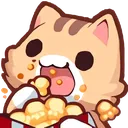 nekocat_popcorn
