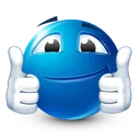bluemanthumbsup Discord Emoji