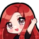 redhair_hello Discord Emoji