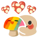 MushroomBlobHugRainbow MushroomBlobHugRainbow