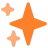 sparkles_orangedhffa Discord Emoji