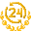 DailyStreakBadgeGold