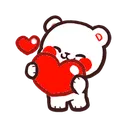 BearRedHeart