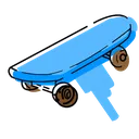 blue