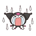 Kuromi Sob Discord Emoji