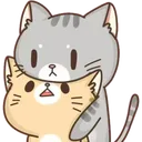 Hugging Cat Discord Emoji