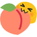 Blob_bite_peach Discord Emoji