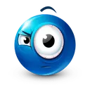 Huh_Blue Discord Emoji