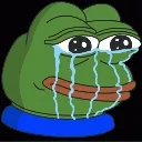 Pepe Crying pepecrying Discord Emoji