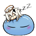 paimon_sleep_slime Discord Emoji