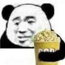 Panda Popcorn panda_popcorn Discord Emoji