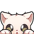 FnT_Kitty_Peek_Lurk Discord Emoji