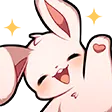 FnT_Bun_Wave_Yay Discord Emoji