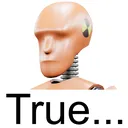 True True