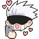 GojoLoveCry Discord Emoji