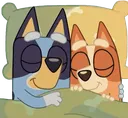BingoBlueySleeping Discord Emoji