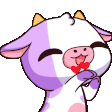 purpleCow_kiss_112px Discord Emoji