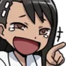 Nagatoro Laugh Discord Emoji