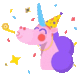 unicorn_celebrate Discord emoji