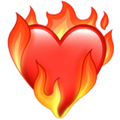 Iphone_Heart_On_Fire Discord emoji