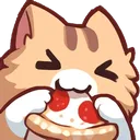 Pizza Cat PizzaCat Discord Emoji