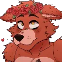 FoxyPleading Discord Emoji