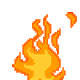 Orange Fire Discord Emoji