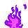 Purple Fire purple_fire Discord Emoji