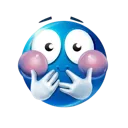 blue_blushing Discord Emoji
