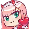 zerotwo_love Discord Emoji