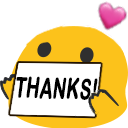 BlobThanks Discord emoji
