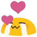 BlobLove Discord emoji