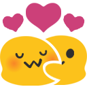 BlobILoveYou Discord emoji
