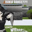 BleachRukiaDanceWTF BleachRukiaDanceWTF