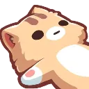 Cat_Layingonback Discord Emoji