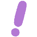 Purple Exclamation Discord Emoji