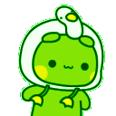 Greencat Discord Emoji