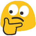 8211ablobthinkingeyes Discord Emoji