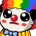 Panda Clown Discord Emoji