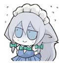 SakuyaScared Discord Emoji