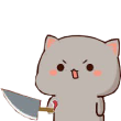 nyaKnife Discord sticker | Bangwing IN