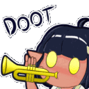 JulieHyperDoot Discord emoji