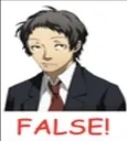 False