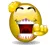laughing