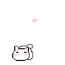 cute_pink_cat_chasing_hearts